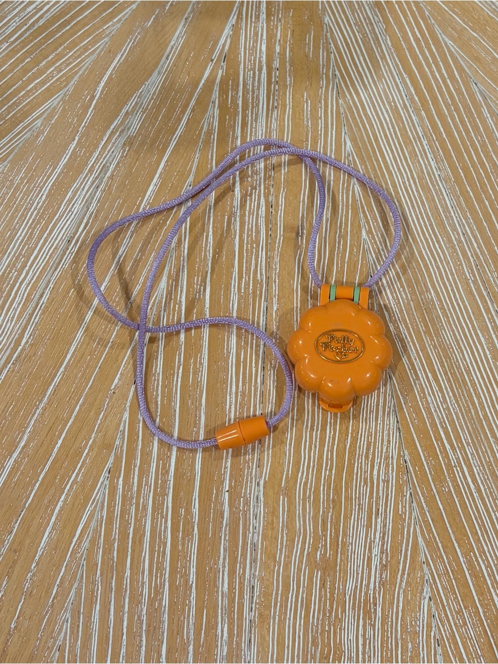 1991 Camp Days Locket Bluebird Polly Pocket with original cord